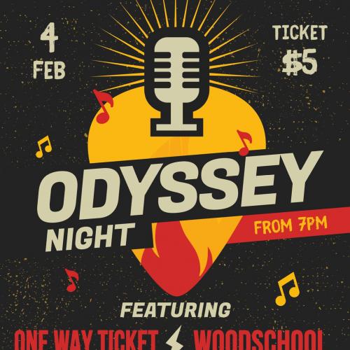 Vintage microphone - Odyssey Night