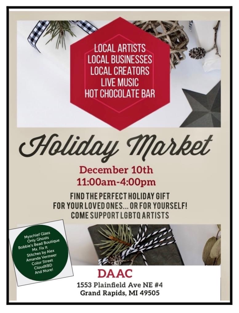 David Allen LGBTQIA Holiday Market