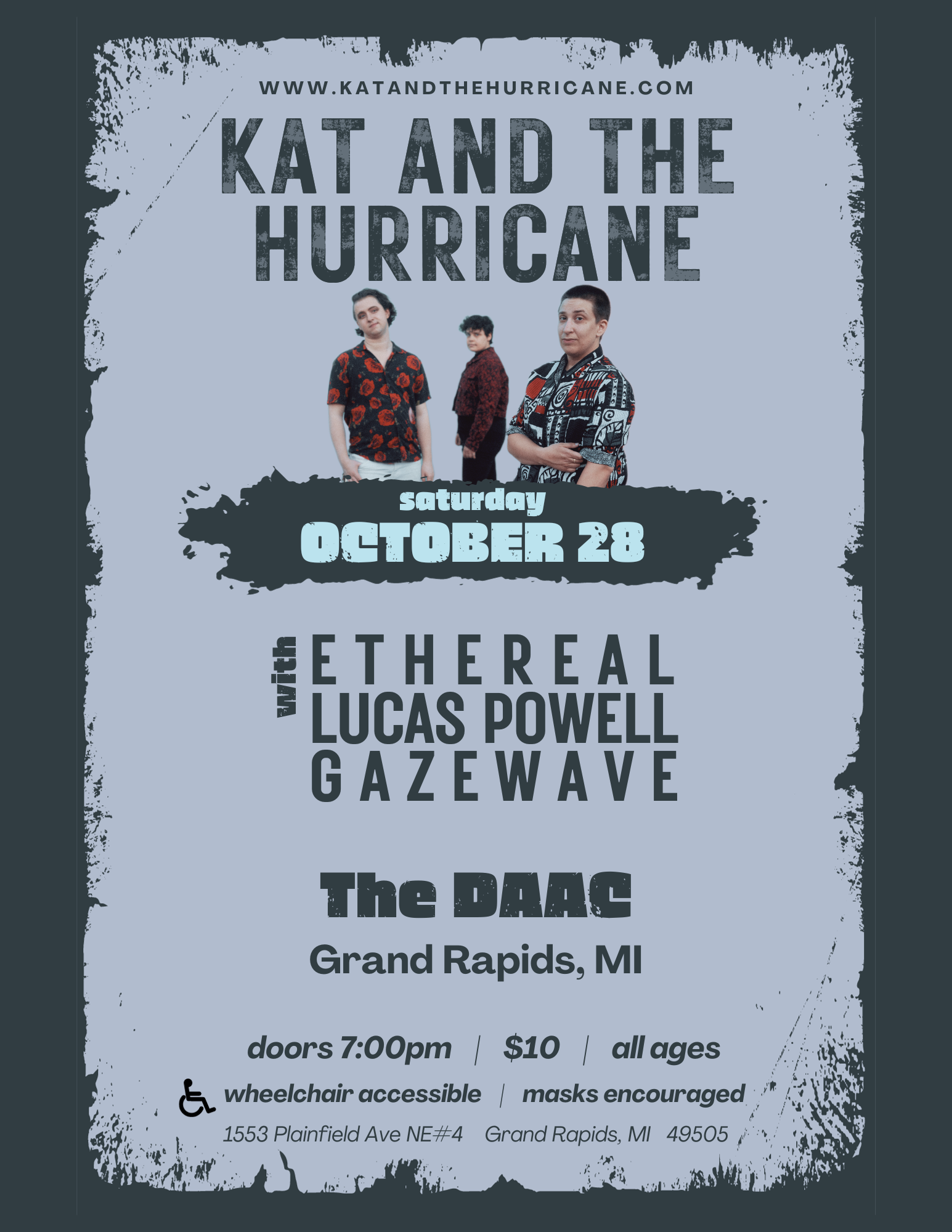 Kat & the hurricane, Gazewave, ethereal, lucas powell