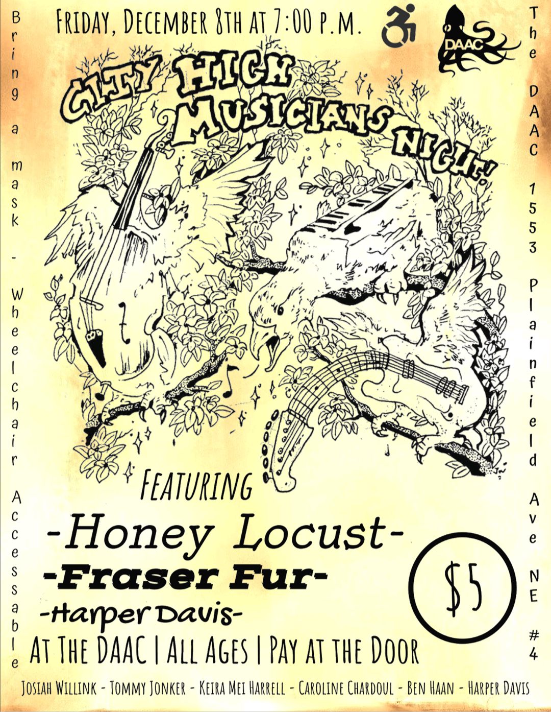 harper davis, fraiser fur, honey locust