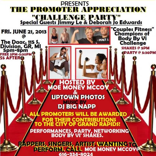 Team Legal Money, Fireproof TV & Uptown Photos presents The Promoter Appreciation "Challenge Party"