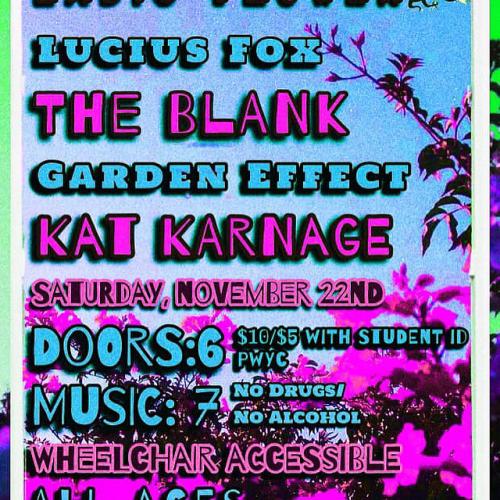 Hard Case Presents: Radio Flower/Lucius Fox/The Blank/Kat Karnage/Garden Effect